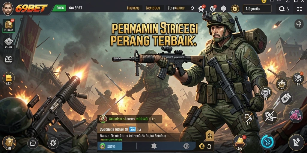 Tangkapan layar gameplay <strong>69BET</strong> menunjukkan aksi pertempuran yang mendebarkan.