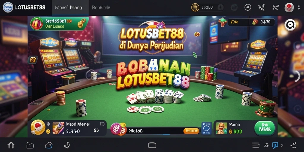 Tampilan gameplay LOTUSBET88 yang menarik dan strategis.