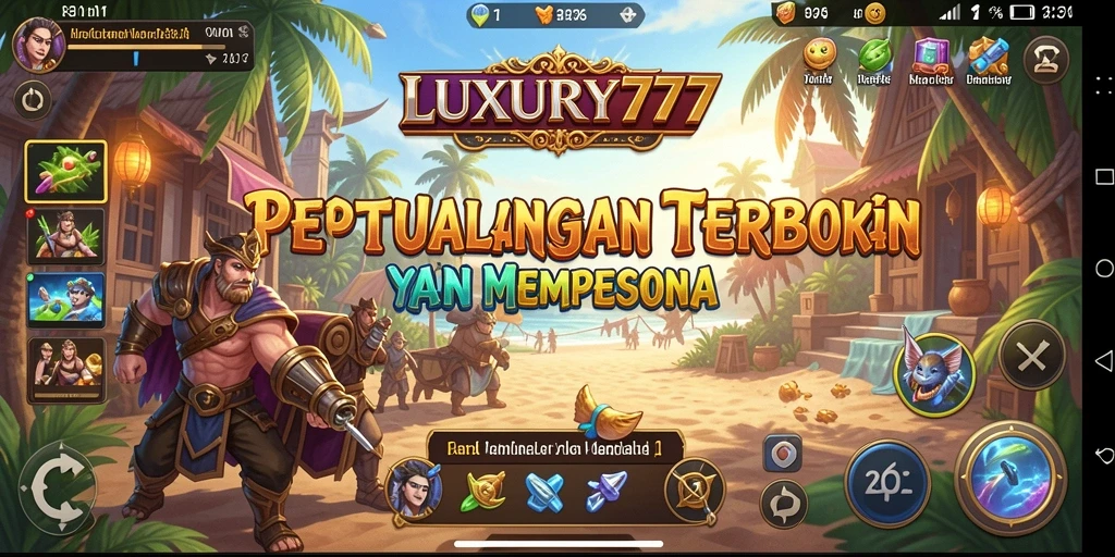 Tampilan screenshot gameplay LUXURY777 yang menarik dan interaktif.