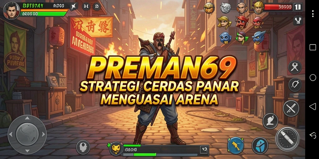 Tangkapan layar dari <strong>PREMAN69</strong> menampilkan aksi strategi yang mendebarkan.