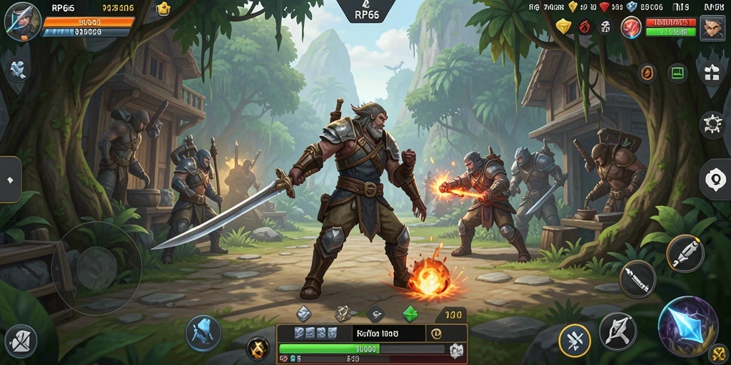 Tampilan gameplay dari RP66 yang penuh strategi dan aksi.