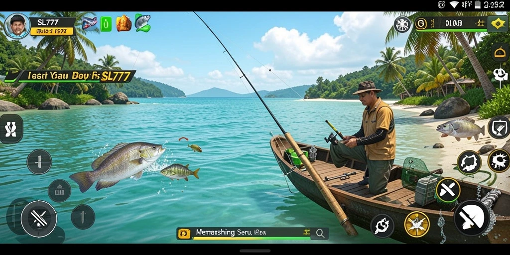 Tangkapan ikan yang memukau dalam gameplay SL777.